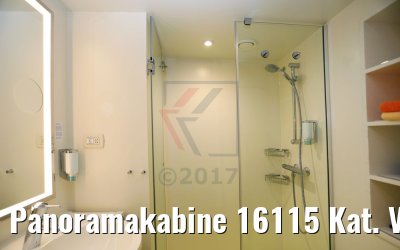 Panoramakabine 16115 Kat. VP Bad AIDAperla