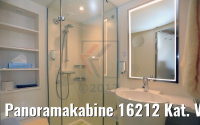 Panoramakabine 16212 Kat. VP Bad AIDAperla