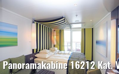 Panoramakabine 16212 Kat. VP Wohnbereich AIDAperla