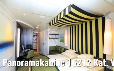 Panoramakabine 16212 Kat. VP Wohnbereich AIDAperla