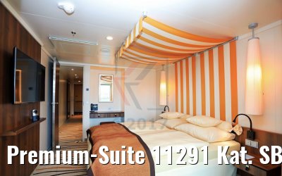 Premium-Suite 11291 Kat. SB Schlafbereich AIDAperla