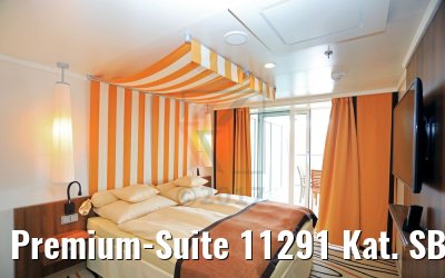 Premium-Suite 11291 Kat. SB Schlafbereich AIDAperla