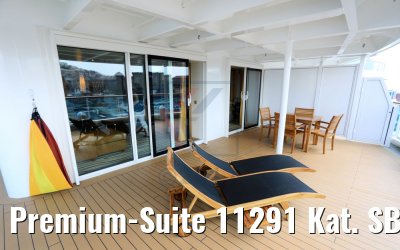 Premium-Suite 11291 Kat. SB Terrasse AIDAperla
