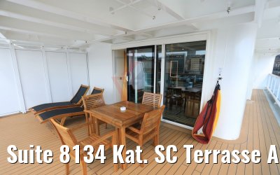 Suite 8134 Kat. SC Terrasse AIDAperla