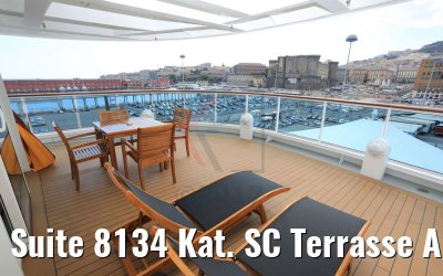 Suite 8134 Kat. SC Terrasse AIDAperla