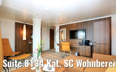 Suite 8134 Kat. SC Wohnbereich AIDAperla