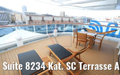 Suite 8234 Kat. SC Terrasse AIDAperla