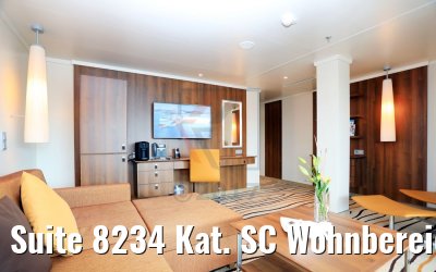 Suite 8234 Kat. SC Wohnbereich AIDAperla