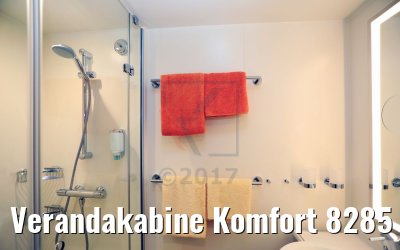 Verandakabine Komfort 8285 Kat. VD, VE, DF Bad AIDAperla
