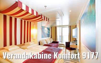 Verandakabine Komfort 9177 Kat. VD, VE, VF AIDAperla