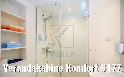 Verandakabine Komfort 9177 Kat. VD, VE, VF Bad AIDAperla