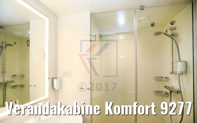 Verandakabine Komfort 9277 Kat. VD, VE, VF Dusche AIDAperla