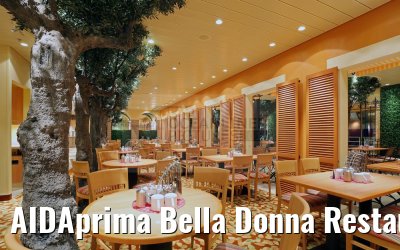 AIDAprima Bella Donna Restaurant