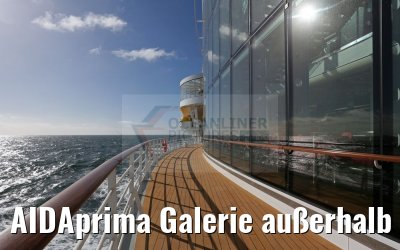 AIDAprima Galerie außerhalb Theatrium