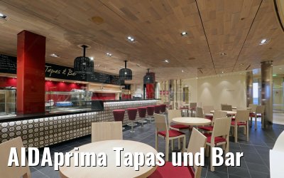 AIDAprima Tapas und Bar