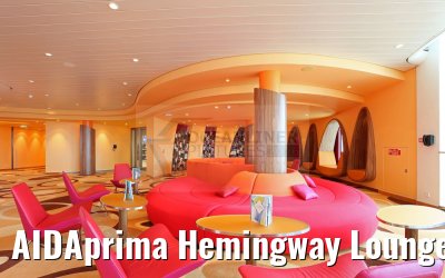 AIDAprima Hemingway Lounge komplett