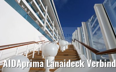 AIDAprima Lanaideck Verbindung Deck 7 und 8