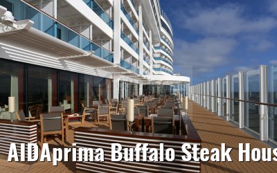 AIDAprima Buffalo Steak House Aussenbereich
