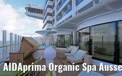 AIDAprima Organic Spa Aussenbereich