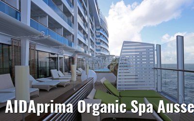 AIDAprima Organic Spa Aussenbereich