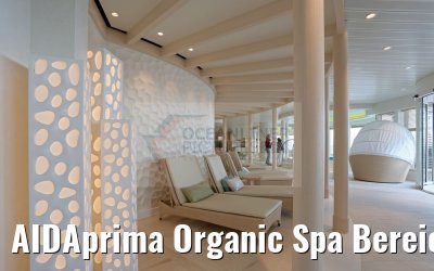 AIDAprima Organic Spa Bereich