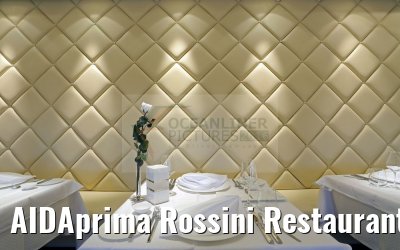 AIDAprima Rossini Restaurant abends