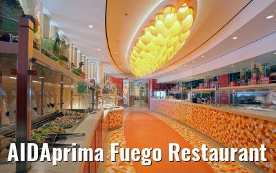 AIDAprima Fuego Restaurant