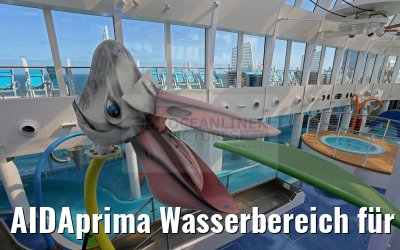 AIDAprima Wasserbereich für Kinder