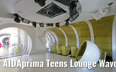 AIDAprima Teens Lounge Wave Club