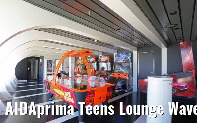 AIDAprima Teens Lounge Wave Club