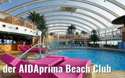 der AIDAprima Beach Club