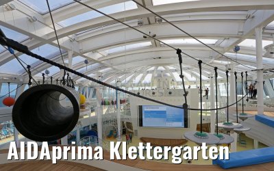 AIDAprima Klettergarten