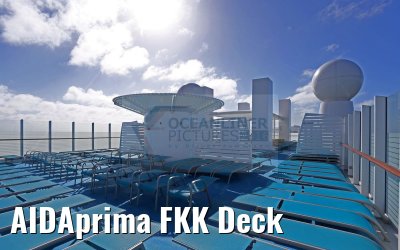 AIDAprima FKK Deck