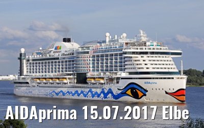 AIDAprima 15.07.2017 Elbe