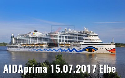 AIDAprima 15.07.2017 Elbe