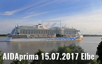 AIDAprima 15.07.2017 Elbe