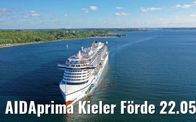 AIDAprima Kieler Förde 22.05.2019