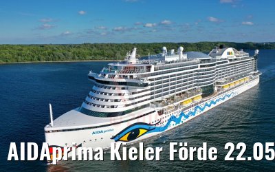 AIDAprima Kieler Förde 22.05.2019