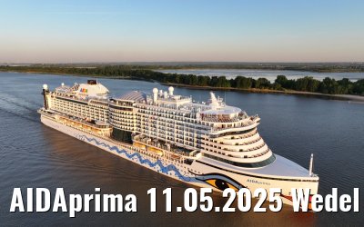 AIDAprima 11.05.2025 Wedel