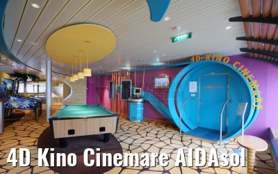 4D Kino Cinemare AIDAsol