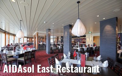 AIDAsol East Restaurant