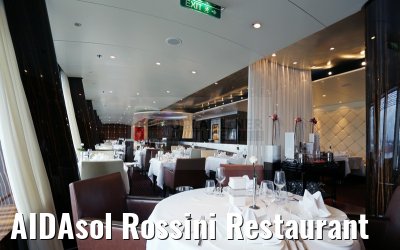 AIDAsol Rossini Restaurant
