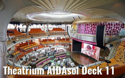 Theatrium AIDAsol Deck 11