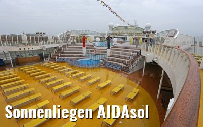 Sonnenliegen AIDAsol