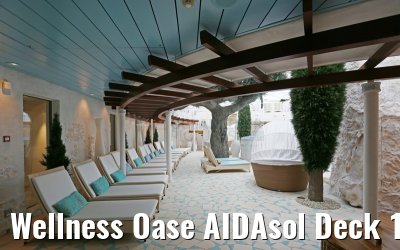 Wellness Oase AIDAsol Deck 14