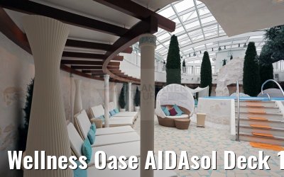Wellness Oase AIDAsol Deck 14
