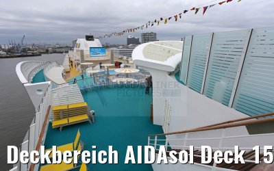 Deckbereich AIDAsol Deck 15