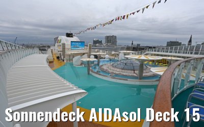 Sonnendeck AIDAsol Deck 15
