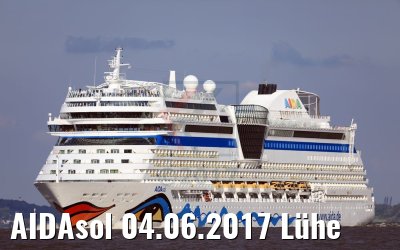 AIDAsol 04.06.2017 Lühe