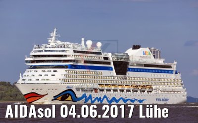 AIDAsol 04.06.2017 Lühe